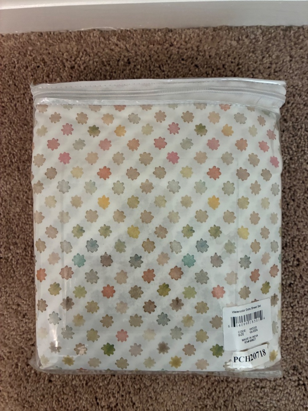 Annie Selke queen sheet set - Picture 4 of 5